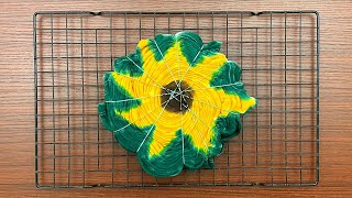 Tiedye pattern  Sunflower [upl. by Jilli]