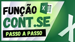 Excel Básico  Como Fazer a Função CONTSE no Excel no Nível Iniciante  Passo a Passo com Exemplos [upl. by Malsi]