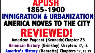 American Pageant Chapter 25 APUSH Review [upl. by Aelegna]