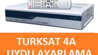 Vestel Uydu Türksat 4A Frekans Ayarlamak [upl. by Christoph]