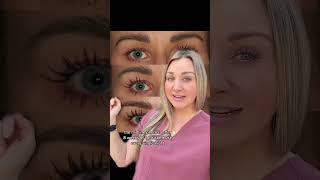 Checkout how well Latisse medicated eyelash growth serum works latisse eyelashserum shorts [upl. by Anibur]