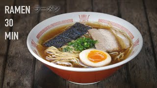 SOPA RAMEN EN 30 MINUTOS SUPER FÁCIL [upl. by Fernas738]