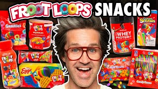 We Tried EVERY Froot Loops Snack [upl. by Mcgurn]