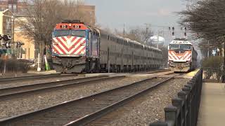 Metra Along the BNSF Racetrack in 2019 [upl. by Ecnarrat]