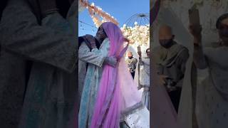 First Halal Hug After Nikah foreverlove nikah couplegoals youtubeshorts wedding weddingideas [upl. by Mollee]