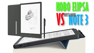 Kobo Elipsa vs Onyx Boox Note 3 Comparison [upl. by Riplex597]