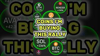 Cryptos Im Buying Before they Explode cryptocurrency altcoins crypto [upl. by Bremen485]