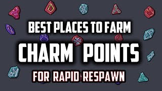 BESTIARY  BEST places to farm CHARM POINTS for RAPID RESPAWN [upl. by Ermine]