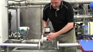 SITRANS F M MAG 8000 Water Flowmeter Installation [upl. by Gent]