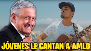 Juventud Mexicana Emociona AL Presidente AMLO Con increíble Corrido [upl. by Compton62]