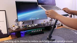 360° Rotating Adjustable Laptop Stand lifestyle explore foryou laptop mylife tech technology [upl. by Akfir296]