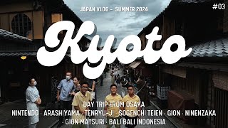 Day Trip to KYOTO from Osaka [upl. by Initsed]