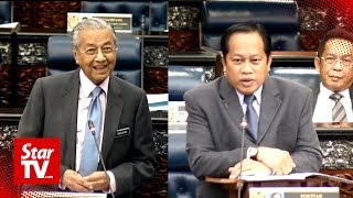 Dr M takes a swipe at Ahmad Maslans Felda ‘fairy tales’ [upl. by Onidranreb402]