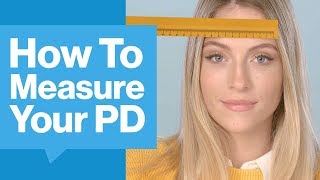 How To Measure Your PD Pupillary Distance  GlassesUSAcom [upl. by Georgie]