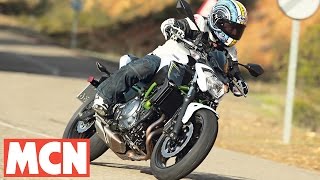 2017 Kawasaki Z650  First Ride  Motorcyclenewscom [upl. by Ayotyal]