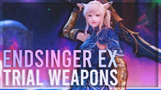 Every Endsingers Aria Extreme Trial Weapon  Every Class Weapon Showcase  FFXIV [upl. by Bates]