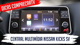 Central Multimídia Nissan Kicks SV [upl. by Odele]