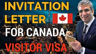 Invitation Letter for Canada Visitor Visa 🇨🇦 [upl. by Brice]