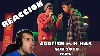 REACCION Codfish vs HHas 2018  Orodreth [upl. by Wandis]