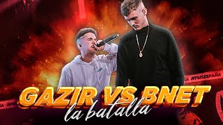 BNET VS GAZIR 🏆 REACCIÓN DE LA BATALLA 🏆 [upl. by Nelak110]