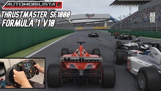 Automobilista 2 Thrustmaster F1 SF1000 Wheel Formula 1 V10 [upl. by Ettezzil]