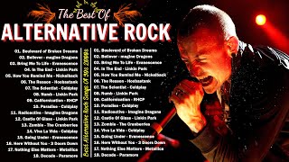 Alternative Rock 90s 2000s Hits  Linkin park Coldplay Creed AudioSlave Nickelback Evanescence [upl. by Ahsin950]