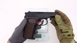 Makarov Full Metal CO2 GNB 22J KWC KC44DHN DMdiffusion [upl. by Nojel83]