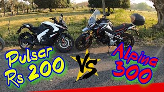 Pulsar Rs200 Vs Alpina 300 [upl. by Roderica]