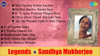 Best of Sandhya Mukherjee  Bengali Songs Audio Jukebox  Vol2  Sandhya Mukherjee Songs [upl. by Judi]