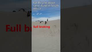 Fat Biking on Sand Dunes in South Africa south coast fat bike tour fatbike southafrica [upl. by Seward]