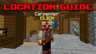 How To Unlock Carpentry XP Quick Crafting and Carpenter Location Guides  Hypixel Skyblock [upl. by Ernaldus546]