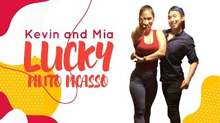 Kevin Mia Lucky  Pinto Picasso Bachata Social Dancing [upl. by Barren]