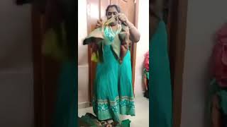 Dark green saree ✨💗trendingshorts collection silksaree sarrecollection indianclothes shorts [upl. by Rhianna]