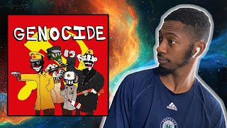 First Time Reaction To Lil Darkie  Genocide  Lil Darkie is RACIST [upl. by Ylrebmit]