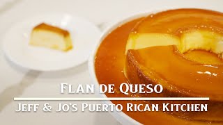 Flan de Queso estilo puertorriqueño [upl. by Reffineg950]