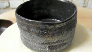 Raku tea bowls [upl. by Gladdy]