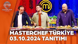 MasterChef Türkiye 03102024 Tanıtımı masterchefturkiye [upl. by Ahsiekyt]