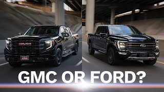 GMC SIERRA ELEVATION vs FORD F150 TREMOR [upl. by Menard]