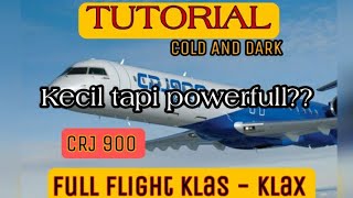 AEROFLY 2023  FULL FLIGHT CRJ900LR  KLAS KLAX  TUTORIAL COLD AND DARK [upl. by Yasmeen552]