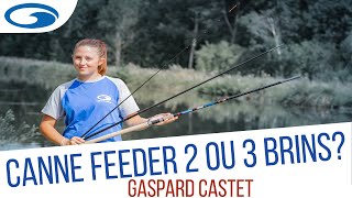 TUTO FEEDER  Pourquoi choisir une canne feeder 2 brins ou 3 brins [upl. by Rehtae]