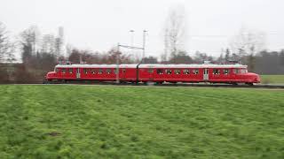 Roter Doppelfpfeil quotChurchillquot bei Mettmenstetten [upl. by Notyal]