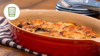 Parmigiana di Melanzane  ital Auberginenauflauf  Chefkoch [upl. by Nedla]