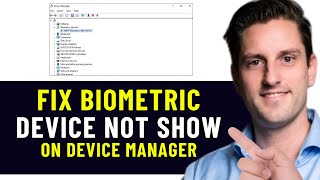 HOW TO FIX BIOMETRIC DEVICE NOT SHOWING IN DEVICE MANAGER 2024 FULL GUIDE [upl. by Daniyal]