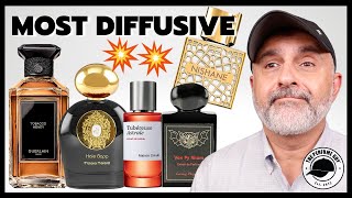 Unveiling The TOP FRAGRANCES WITH MASSIVE DIFFUSION 💥💥💥 [upl. by Koh]