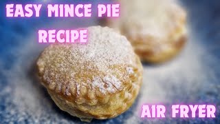 Mince Pies in the Air Fryer Super Easy Recipe  Ninja Air Fryer [upl. by Elraet]