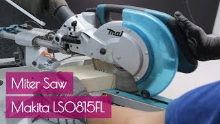 Miter Saw Makita LS0815FL  Tools for Woodworking [upl. by Hube]