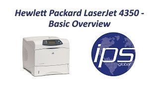 HP 4350  Basic Overview incl 4200 4250 4300 [upl. by Ahsilat]