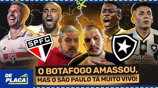 quotPRA MIM O BOTAFOGO ERA MUITO FAVORITO MAS AGORA É 50 PRA CADA LADOquot [upl. by Leeland490]