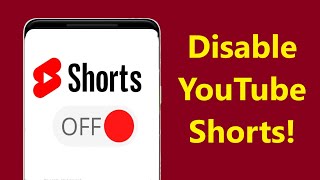 How to Turn Off Shorts on Youtube Disable YouTube Shorts  Howtosolveit [upl. by Walker]