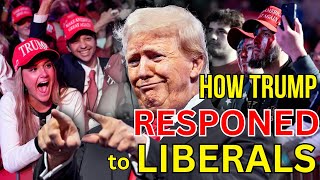 Trump’s Best Responses to Tough Questions from Lib [upl. by Oidualc]